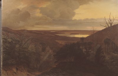 Późny wieczór w pobliżu Himmelbjerget, Jutlandia autorstwa Vilhelm Kyhn