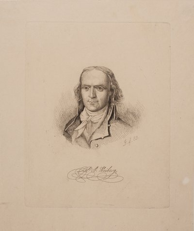 Portret P. A. Heiberga autorstwa Vilhelm Kyhn