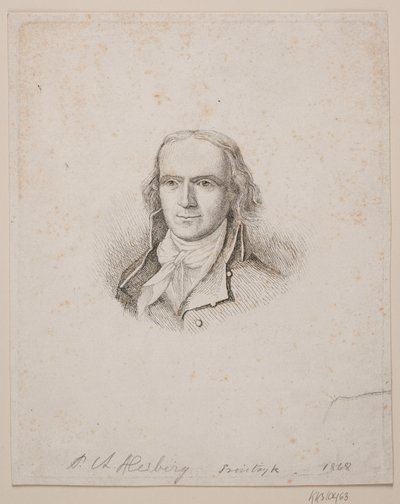 Portret P. A. Heiberga autorstwa Vilhelm Kyhn