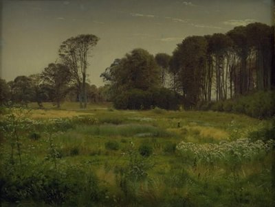Letni krajobraz. Horneland w pobliżu Fåborg autorstwa Vilhelm Kyhn