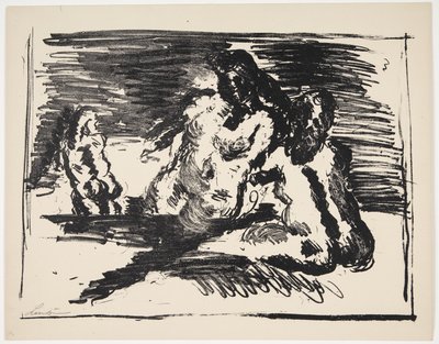 Arkusz z „Klingens Kunstnermappe nr 2” autorstwa Vilhelm Lundstrøm