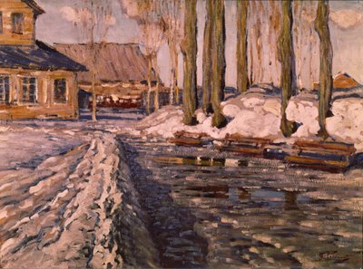 W Ogrodzie Carskim Keizardarzu, 1914 autorstwa Vilhelms Purvitis