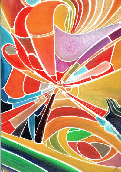 Alliduquotalion, 2016, (olej na płótnie) autorstwa Vincent Alexander Booth