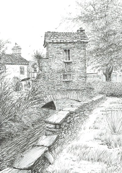 Bridge House Ambleside, 2019 autorstwa Vincent Alexander Booth