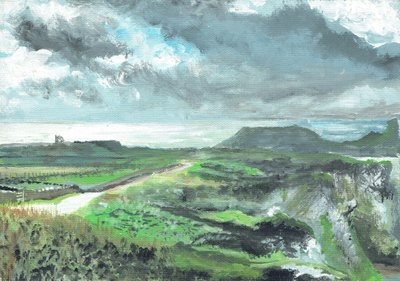 Gower Point, 1991, (akryl na płótnie) autorstwa Vincent Alexander Booth