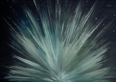 Wpływ na Mirandę, 2016, (akryl na płótnie) autorstwa Vincent Alexander Booth