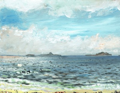 Plaża Iona, 2007, (akryl na płótnie) autorstwa Vincent Alexander Booth