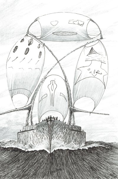 Storm Creators Bass Strait, 2023 autorstwa Vincent Alexander Booth