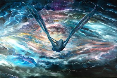 Planeta Storm Creators SATURN (2), 2021 autorstwa Vincent Alexander Booth