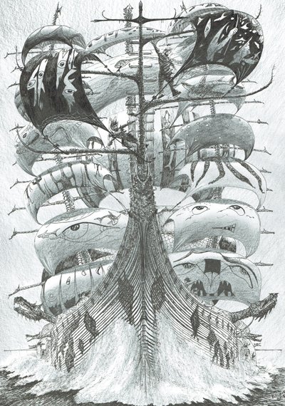 Twórcy Storm Sea of Cortez, 2018 autorstwa Vincent Alexander Booth