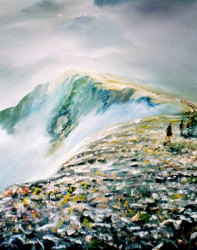 Letni wyścig na Helvellyn, 2013 autorstwa Vincent Alexander Booth