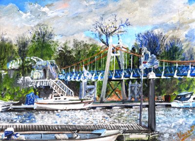 Zamek Teddington, 2001 autorstwa Vincent Alexander Booth