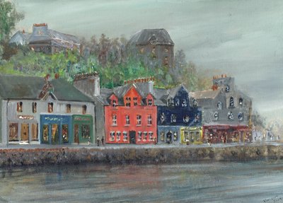 Tobermory w deszczu, 2009 autorstwa Vincent Alexander Booth