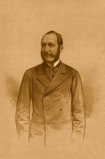 Pułkownik Kingscote CBMP, 1879. autorstwa Vincent Brooks Day and Son