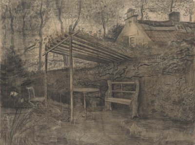 Narożnik ogrodu. autorstwa Vincent van Gogh
