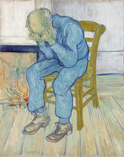 Zasmucony staruszek Pod Bramą Wieczności, 1890. autorstwa Vincent van Gogh
