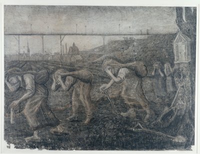 Nosiciele ciężaru, 1881. autorstwa Vincent van Gogh
