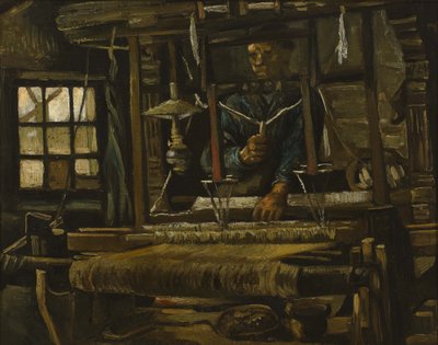 Domek Tkaczy autorstwa Vincent van Gogh