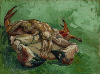 Krab leżący na plecach, 1889 autorstwa Vincent van Gogh