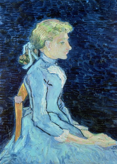 Adeline Ravoux, 1890 r autorstwa Vincent van Gogh