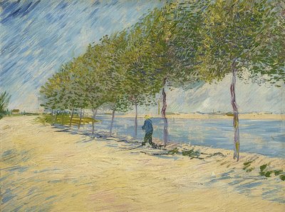 Nad Sekwaną. 1887 autorstwa Vincent van Gogh