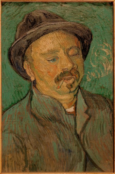 Portret jednookiego mężczyzny autorstwa Vincent van Gogh