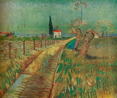 Chata wśród pól, ok. 1890 autorstwa Vincent van Gogh