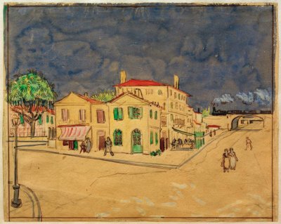 Żółty dom autorstwa Vincent van Gogh