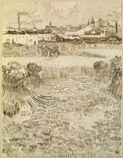 Żniwiarka autorstwa Vincent van Gogh
