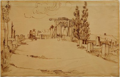 Most w Langlois autorstwa Vincent van Gogh