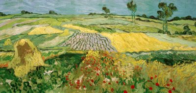 Równina Auvers autorstwa Vincent van Gogh