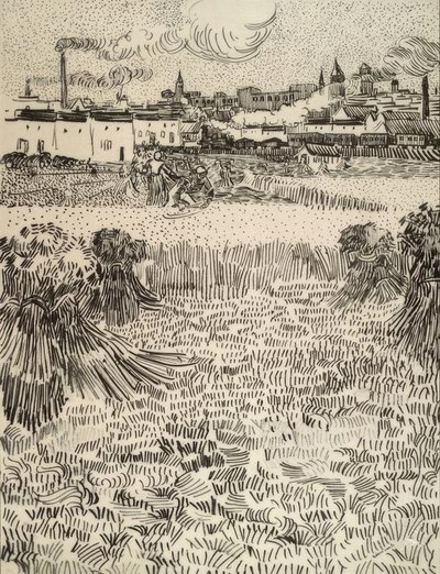 Żniwa autorstwa Vincent van Gogh