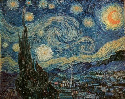 Gwieździsta noc autorstwa Vincent van Gogh