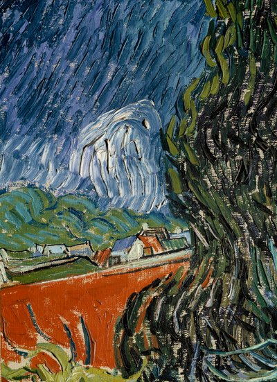 Ogród doktora Gacheta w Auvers sur Oise (Auvers-sur-Oise) Detal. Obraz Vincenta van Gogha (1853-1890) 1890 Nd. 0,73x0,52 m Paryż, Muzeum Orsay autorstwa Vincent van Gogh