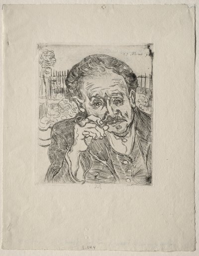 dr Gachet autorstwa Vincent van Gogh