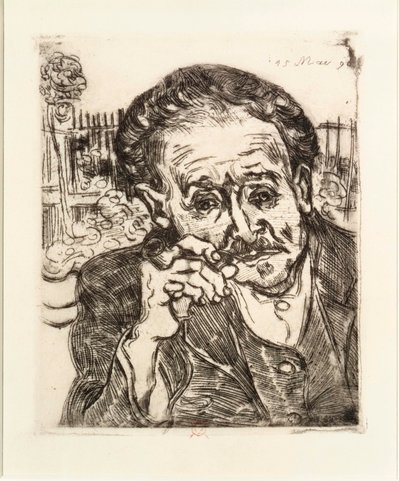 dr Gachet autorstwa Vincent van Gogh