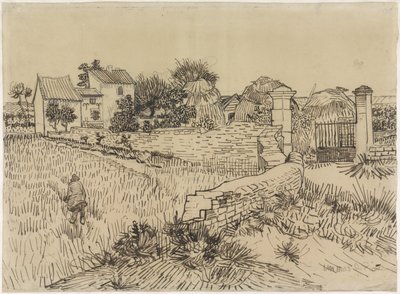 Farma w Prowansji autorstwa Vincent van Gogh