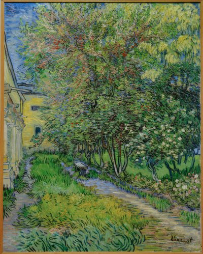 Ogród szpitala Saint-Paul autorstwa Vincent van Gogh