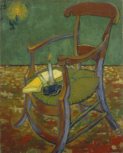 Krzesło Gauguina autorstwa Vincent van Gogh