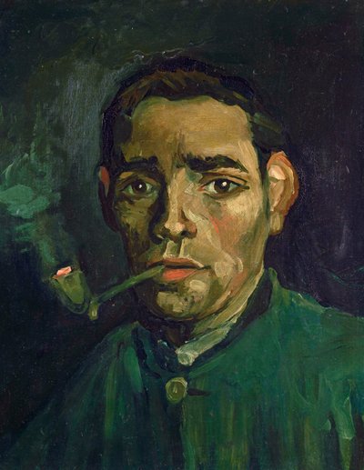 Głowa mężczyzny, 1884-5 autorstwa Vincent van Gogh