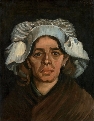 Głowa kobiety, 1885 autorstwa Vincent van Gogh