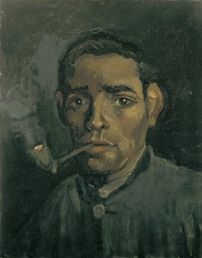 Głowa mężczyzny, 1884-1885 autorstwa Vincent van Gogh