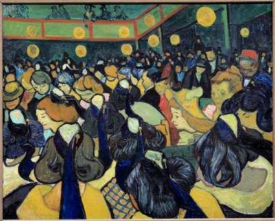 La salle de danse a Arles Obraz Vincenta Van Gogha (1853-1890) 1888 Nd. 0,65x0,81 m Paryż, musee d