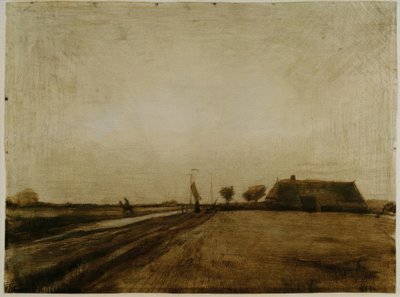 Krajobraz w Drenthe autorstwa Vincent van Gogh