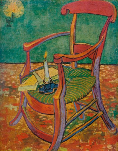 Fotel Gauguina, 1888 autorstwa Vincent van Gogh