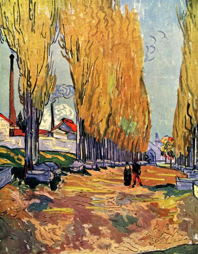 Les Alyscamps autorstwa Vincent van Gogh