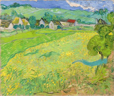 Les Vessenots w Auvers autorstwa Vincent van Gogh
