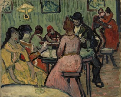 Lupanar: Scena burdelu (olej na płótnie) autorstwa Vincent van Gogh