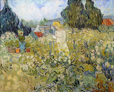 Mademoiselle Gachet w swoim ogrodzie w Auvers sur Oise (Auvers-Sur-Oise) Obraz Vincenta van Gogha (1853-1890) 1890 nd. 0,46 x 0,55 m Paryż, Muzeum Orsay autorstwa Vincent van Gogh