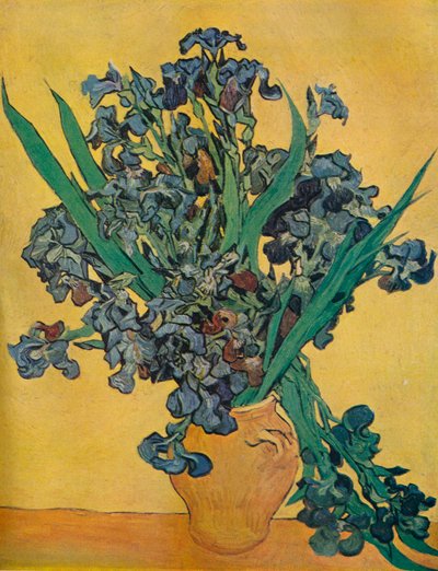 Martwa natura: Irysy, 1890 autorstwa Vincent van Gogh